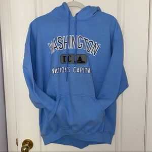 Blue Washington DC Hoodie